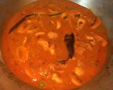 A picture of step 8 of Matar Mushroom Masala.