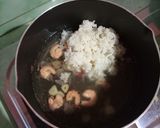 Foto langkah ke 3 dari resep MPASI UDANG WORTEL BUNCIS SANTAN (Karbo+Prohe+Lemak+Sayur).