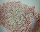 A picture of step 1 of Red lentils mini uttapam.
