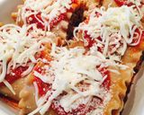 Foto del paso 8 de la receta: Rollitos de Lasaña con Pavo