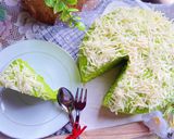 Foto langkah ke 10 dari resep Bolu Pandan Keju Kukus.