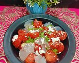 A picture of step 3 of Summer Salad With Ice Apple And Watermelon.