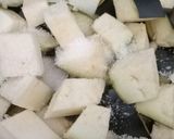 Foto del passaggio 3 della ricetta GNOCCHI DI MELANZANA COTTI NEL SUGO DI POMODORO E BASILICO 😋🍆
