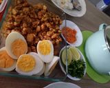 Foto langkah ke 9 dari resep Nasi Bakmoy Ayam.