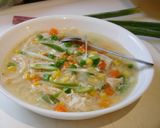 Foto langkah ke 4 dari resep Egg Drop Soup aka Soup jagung.