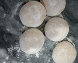 A picture of step 2 of Dahi poori recipe.