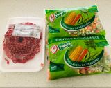 Foto del paso 1 de la receta: Pastel de carne con verduras