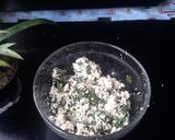 Foto langkah ke 2 dari resep Rolade Daun Singkong Tanpa Kukus.