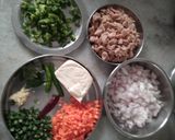 A picture of step 7 of Masoor Dal Dosa with Soya-Paneer Stuffing.