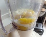 Foto del passaggio 2 della ricetta Frullato di mango, cetriolo, limee menta