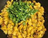 A picture of step 3 of Lau Ghonto (Bottle Gourd Curry - Bengali Style).