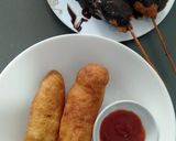 Foto langkah ke 5 dari resep Corndog Mozarella KW.