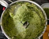 A picture of step 2 of Hariyali Green Chana Curry.
