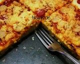 Foto langkah ke 9 dari resep Pizza Non-Ulen. Crispy diluar, empuk didalam. 🍕.