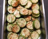 A picture of step 1 of Oven Cooked Zucchini.