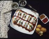 A picture of step 9 of Stuffed Dahi Vada.