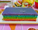 Cara Membuat Mini Roll Rainbow Cake Gluten Free 8