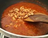 A picture of step 4 of Dhaba Style kathiyavadi Kaju gathiya sabzi.
