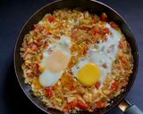 A picture of step 7 of Papeda Par Eeda for Navroz or Parsi New Year.