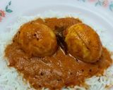 A picture of step 14 of Chettinad Egg Curry.