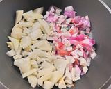 Hagymás babos májas ragu🫘🍲 recept fázis 1 fotója