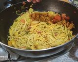 Foto del paso 5 de la receta: Espaguetis con pollo y curry al estilo tailandés en 20 minutos