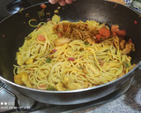 Foto del paso 5 de la receta: Espaguetis con pollo y curry al estilo tailandés en 20 minutos