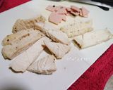 รูปขั้นตอนการทำที่ 1 ของ พิซซ่าอกไก่ LowFat