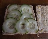 Foto del paso 2 de la receta Sándwiches pequeños de pepino para aperitivo