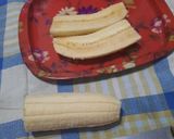 Foto del paso 2 de la receta: Banana tibia con dulce de leche