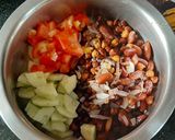 A picture of step 1 of Egg Beans Salad.