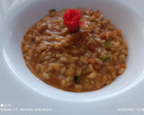 Foto del paso 4 de la receta: Arroz cremoso de primavera 🌸🌸 con curry rojo
