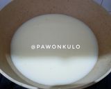 Foto langkah ke 2 dari resep Klappertaart tanpa oven tanpa mixer.