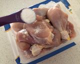 Foto del paso 8 de la receta: Pollo arvejado con champiñones deshidratados