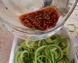 A picture of step 4 of Asian Spicy Cucumber Sesame Salad.