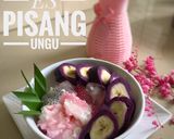 Foto langkah ke 7 dari resep Es Pisang Ungu Simpel.