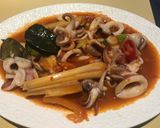 Foto langkah ke 3 dari resep Cumi Saus Padang.