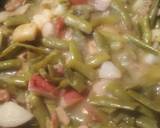 Pole Beans with New Potatoes recipe step 11 photo