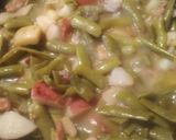 A picture of step 11 of Pole Beans with New Potatoes.