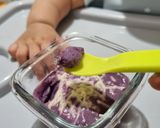 Foto langkah ke 4 dari resep Soft Cake Ubi Ungu - Snack MPASI 7m+.