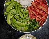 A picture of step 2 of Schezwan Udon Noodles.