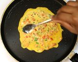 A picture of step 7 of Tomato Omelette.