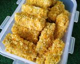 Foto langkah ke 7 dari resep Nugget Ayam Keju.