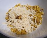 Foto del paso 2 de la receta Crumble de calabacín y pesto