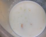 A picture of step 2 of Chickoo milkshake.