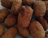 Foto del paso 8 de la receta: Croquetas de pollo, setas y caldo
