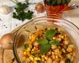 A picture of step 3 of Chickpeas Salad/Salad Kacang Arab.