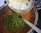 A picture of step 9 of Tiranga Sabzi-Green Chana Paneer Sabzi(Kathiawadi style).