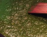 A picture of step 3 of Palak Paneer.