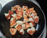 A picture of step 1 of Veg Kung Pao Noodles.